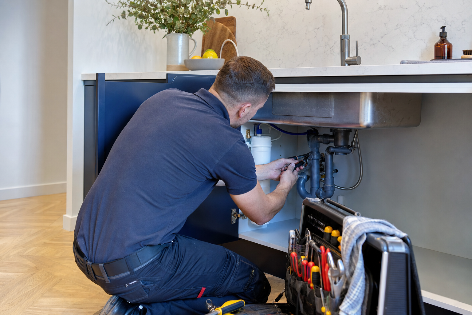 Kitchen Plumbing South Kensington service image